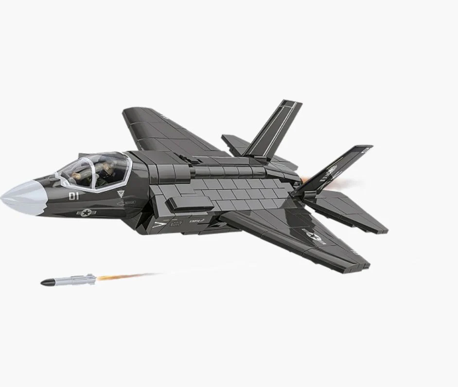 F-35B Lightning II brick plane model - COBI 5912 - 614 bricks - Image 4