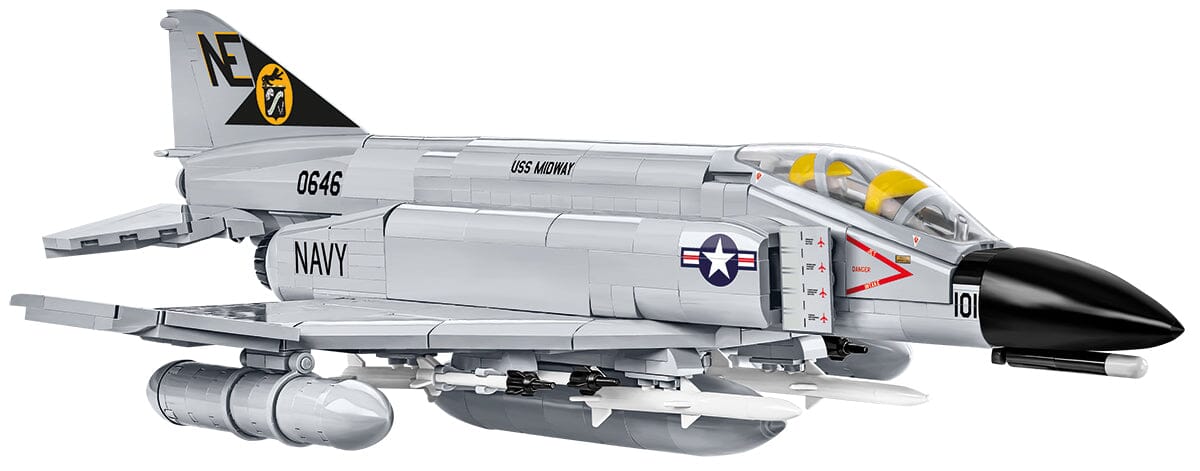 F-4 Phantom II brick plane model - COBI 5897 - 703 bricks - Image 3