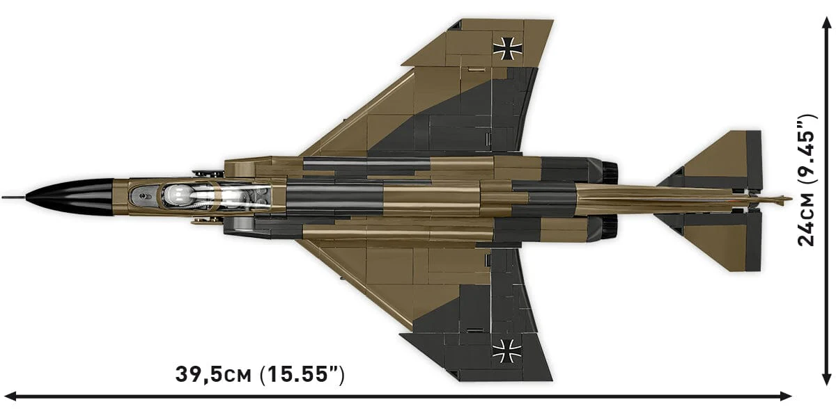 F-4F Phantom II brick plane model - COBI 5898 - 776 bricks - Image 4