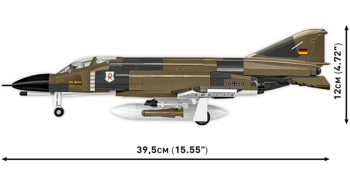 F-4F Phantom II brick plane model - COBI 5898 - 776 bricks - Image 5