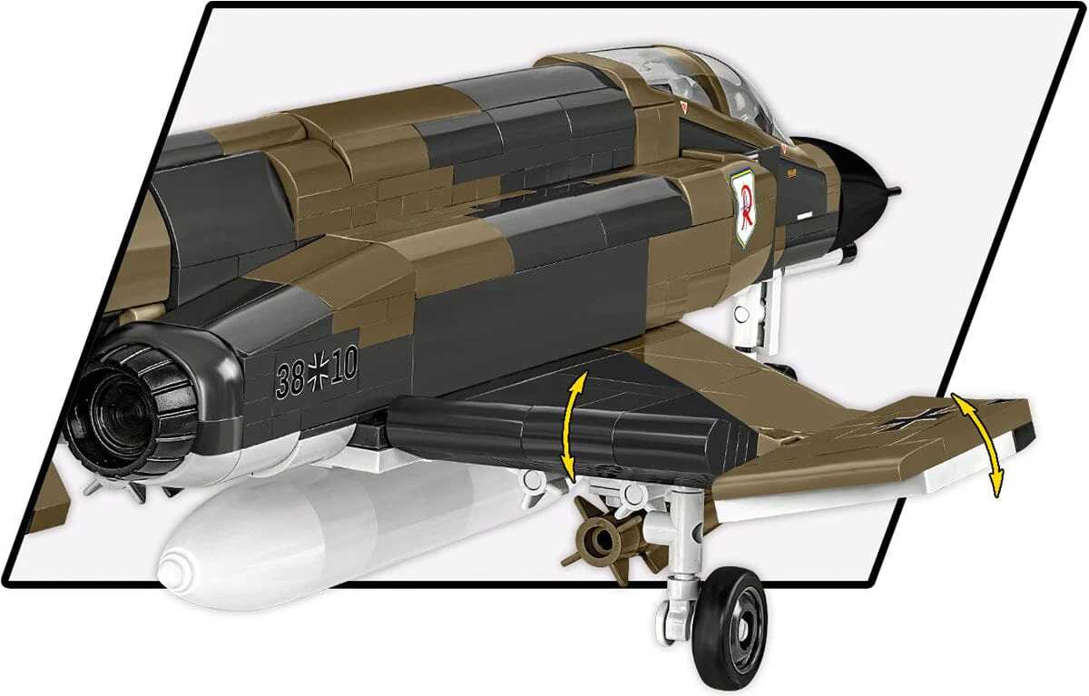 F-4F Phantom II brick plane model - COBI 5898 - 776 bricks - Image 8