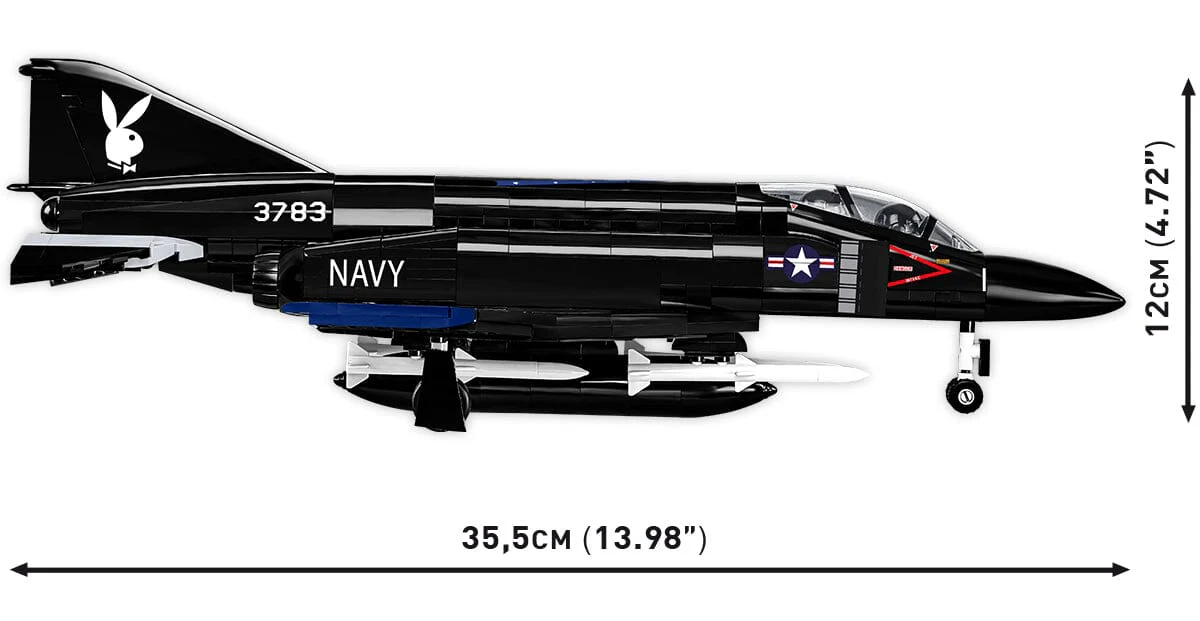 F-4S Phantom II brick plane model - COBI 5899 - 650 bricks - Image 5