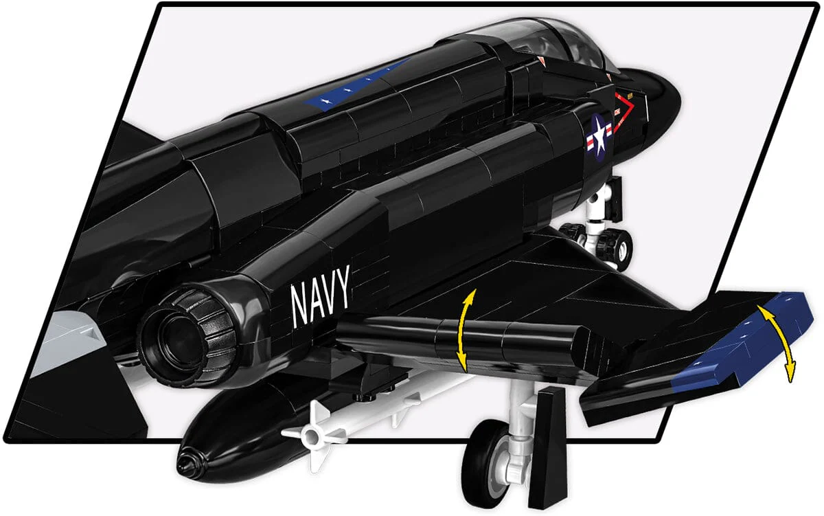 F-4S Phantom II brick plane model - COBI 5899 - 650 bricks - Image 6