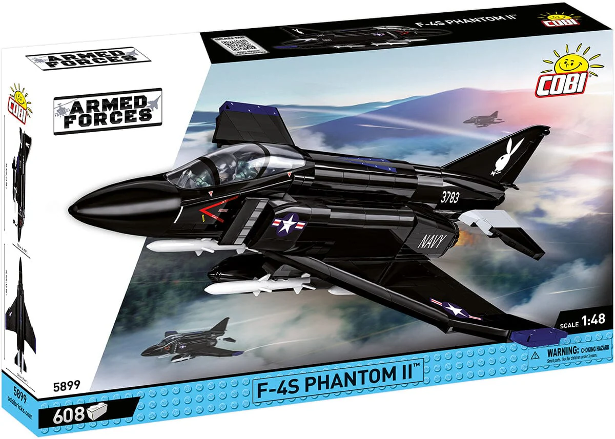 F-4S Phantom II brick plane model - COBI 5899 - 650 bricks - Image 9