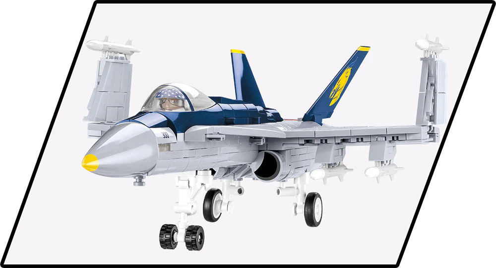 F/A-18C Hornet brick plane model - COBI 5810 - 538 bricks - Image 7