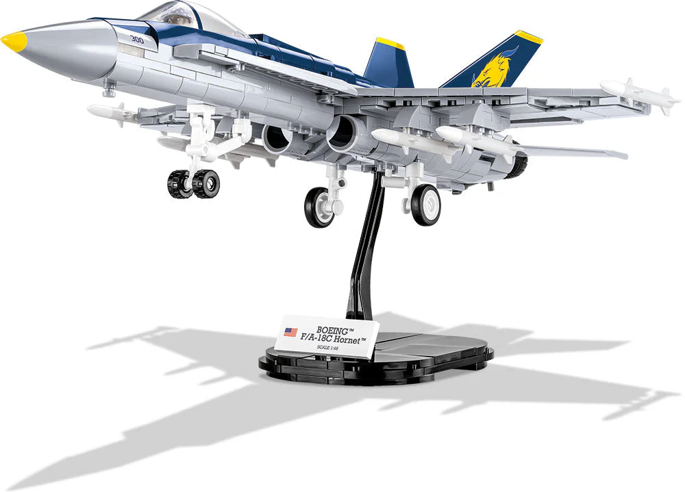 F/A-18C Hornet brick plane model - COBI 5810 - 538 bricks - Image 8
