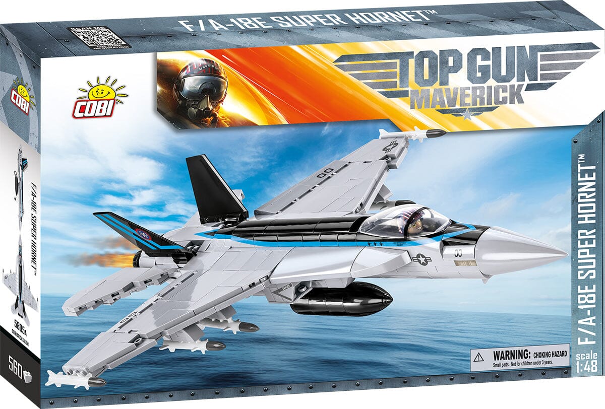 F/A-18E Super Hornet 'Top Gun: Maverick' brick plane model - COBI 5805A - 560 bricks - Image 3