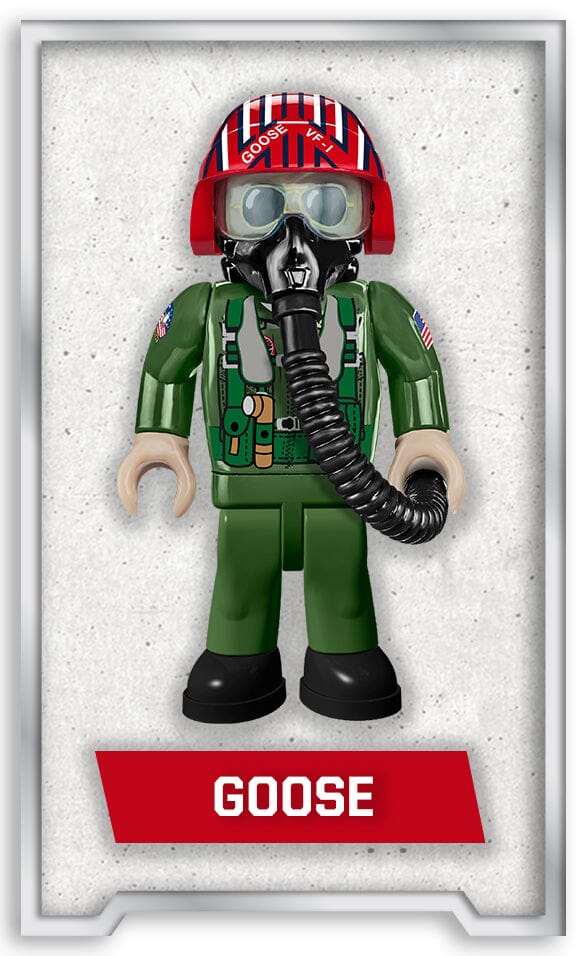F14 Tomcat Top Gun brick plane model - COBI 5811A - 757 bricks - Image 11