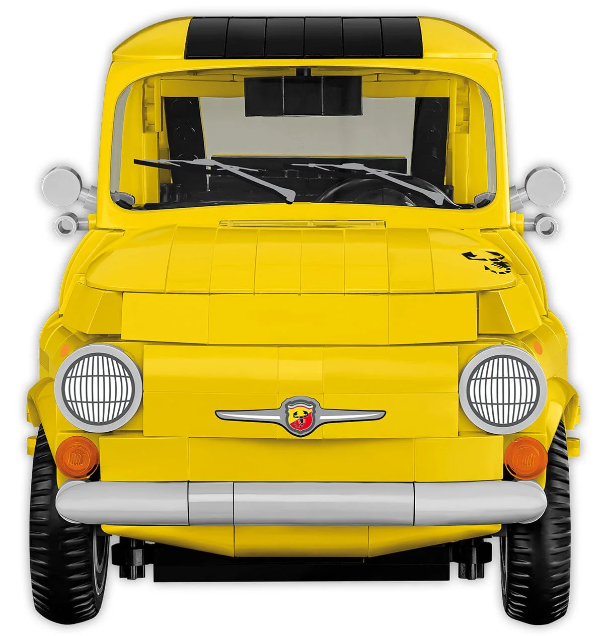 Fiat Abarth 595 brick model car - Cobi 24353 - 1223 bricks EXECUTIVE EDITION - Image 7
