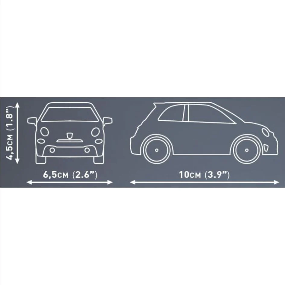 Fiat Abarth 595 Competizione - Cobi 24601 - 71 bricks - Image 4