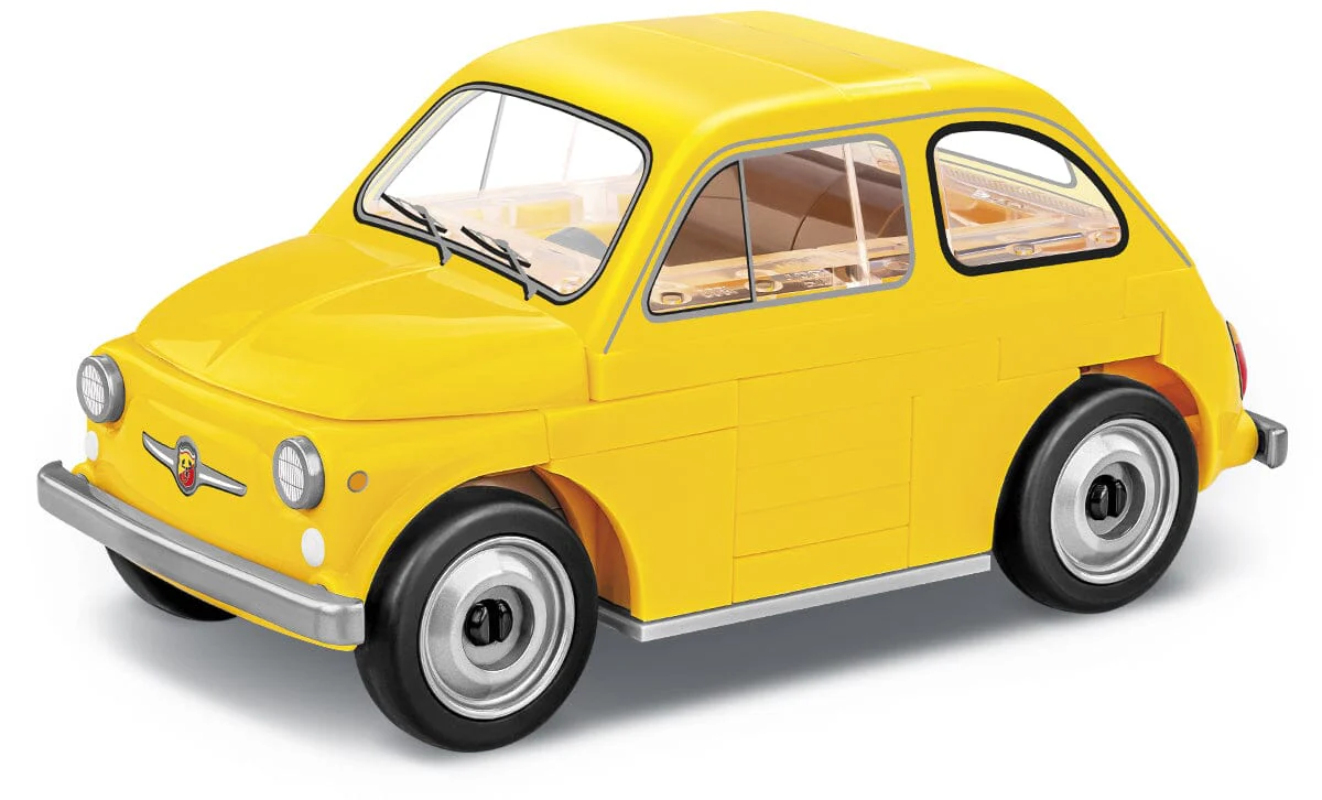 Fiat Abarth brick model car - COBI 24514 - 70 bricks