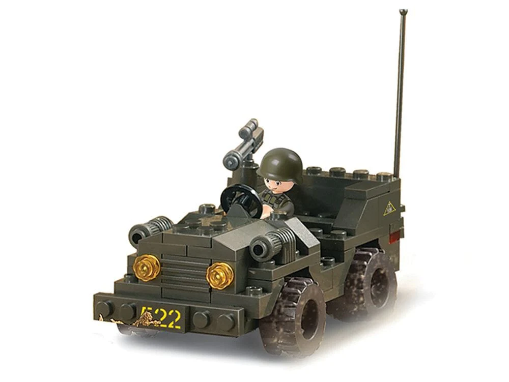 Field Battle Forces brick tank model - Sluban M38-B6800 - 602 bricks - Image 5