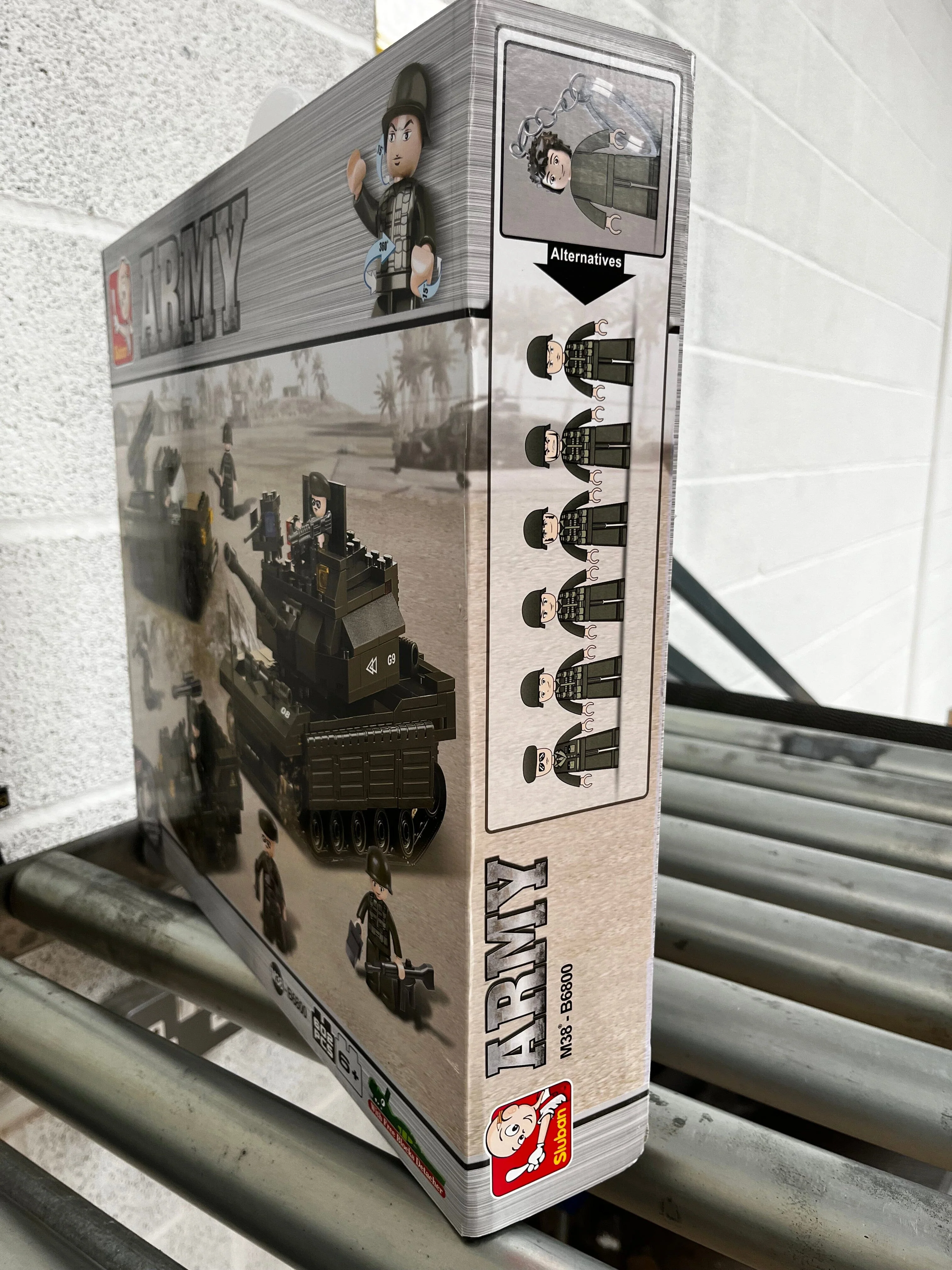 Field Battle Forces brick tank model - Sluban M38-B6800 - 602 bricks - Image 9
