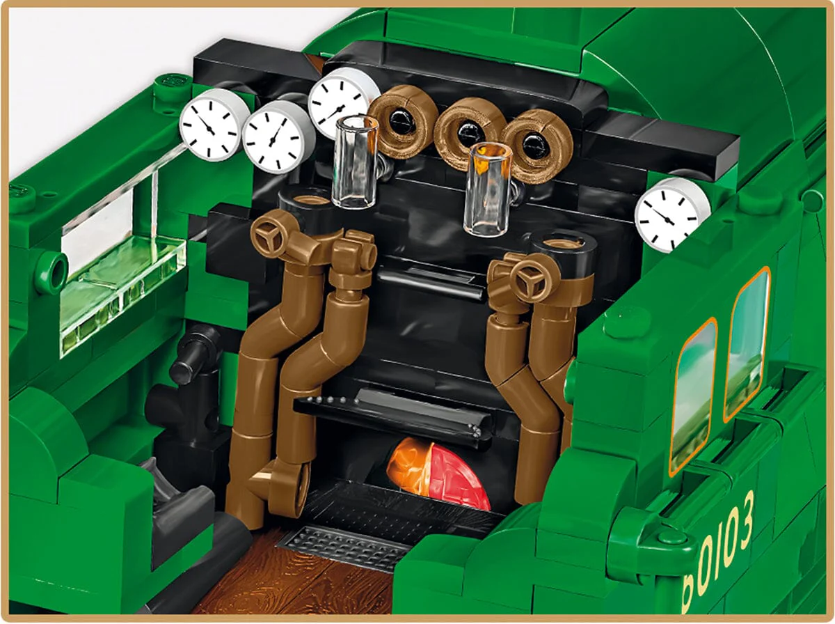 Flying Scotsman locomotive train brick model - COBI 6292 - 2677 bricks - Image 9