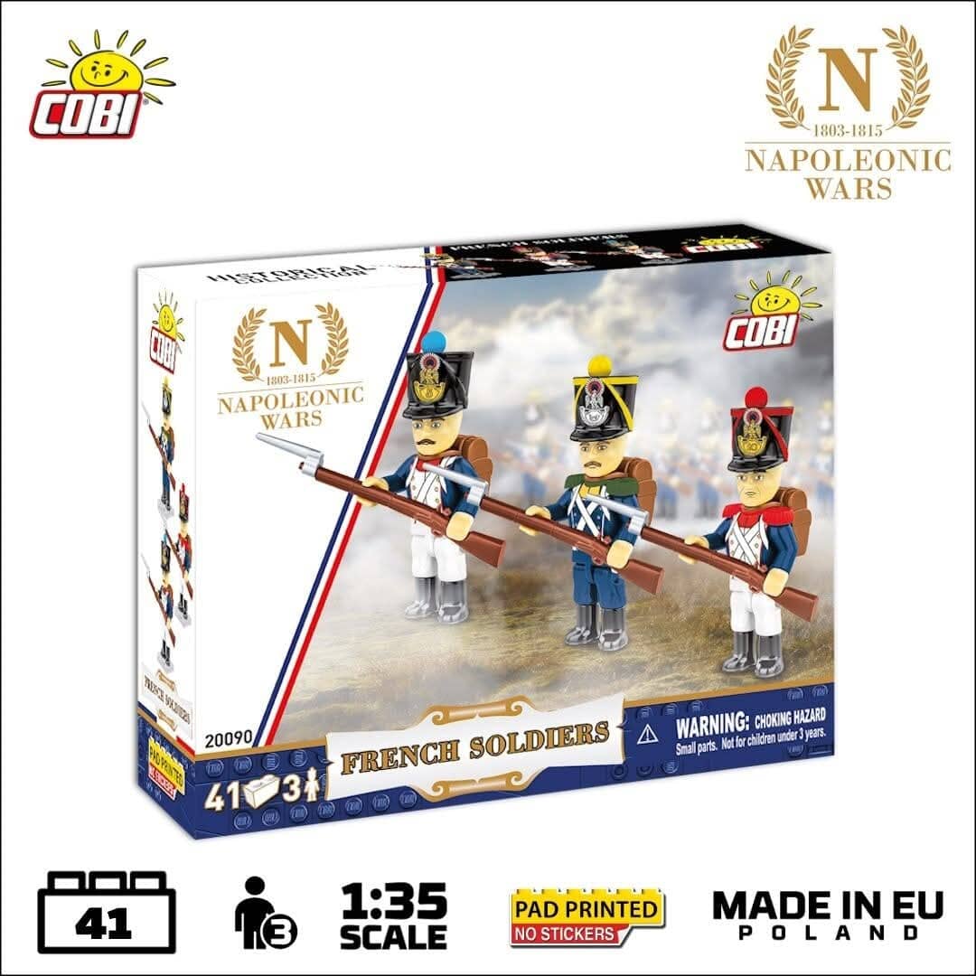 French soldiers (Napoleonic Wars) - COBI 20090 - 3 figures - Image 2