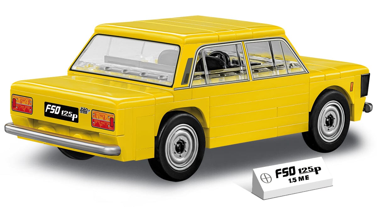 FSO125P 1.5ME brick model car - COBI 24588 - 106 bricks - Image 2