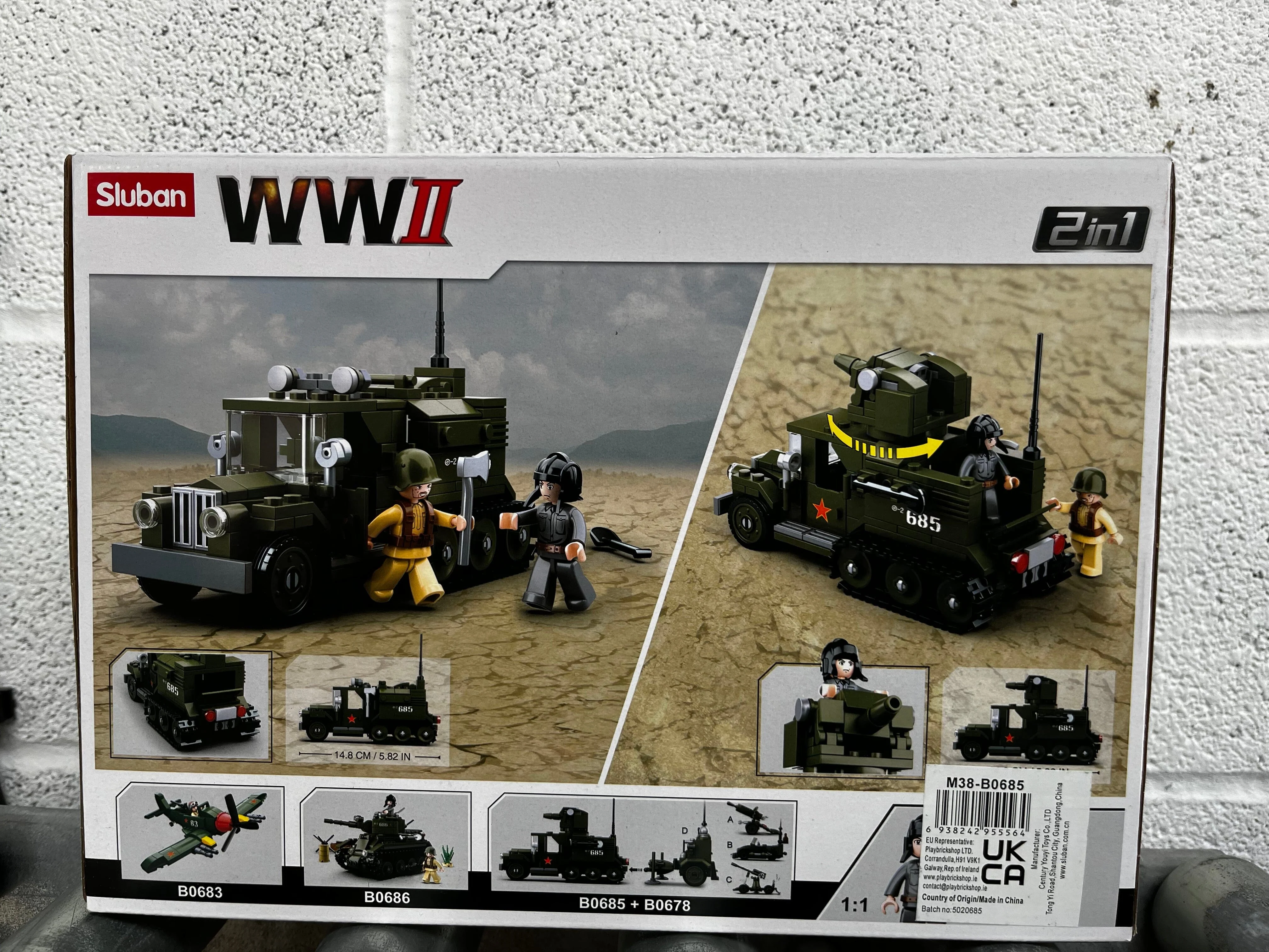 Gaz Half Track brick model - Sluban M38-B0685 - 243 bricks - Image 7