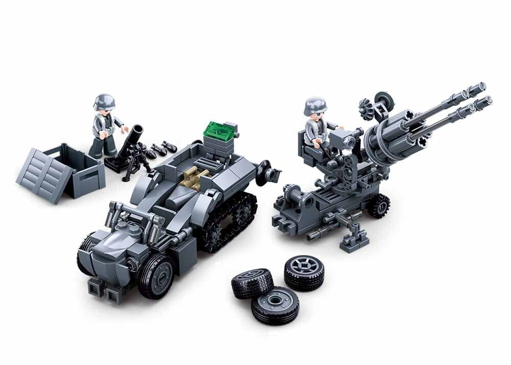 German Army (4 into 1) brick model - Sluban M38-B0681 - 368 bricks