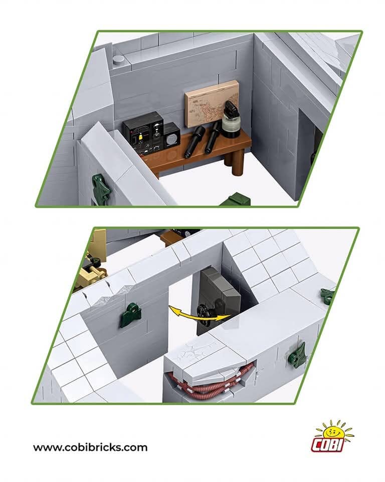 German bunker - Regelbau 667 - COBI 3136 - 642 bricks - Image 3