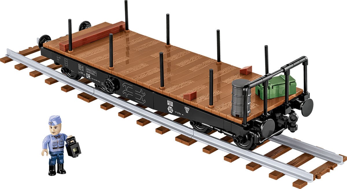 German Railway Schwerer Platformwagen TYP SSY brick model - COBI 6284 - 424 bricks - Image 5