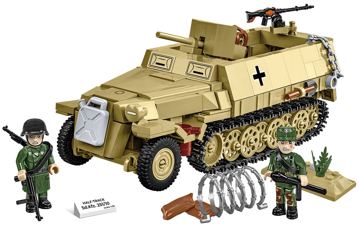 Half-track Sd. Kfz. 251/10 - COBI 3130 - 500 bricks