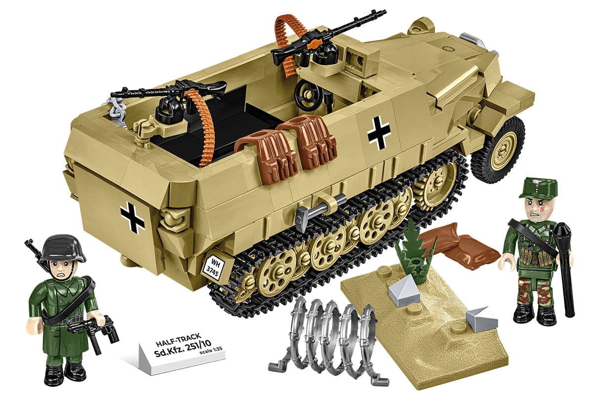 Half-track Sd. Kfz. 251/10 - COBI 3130 - 500 bricks - Image 2