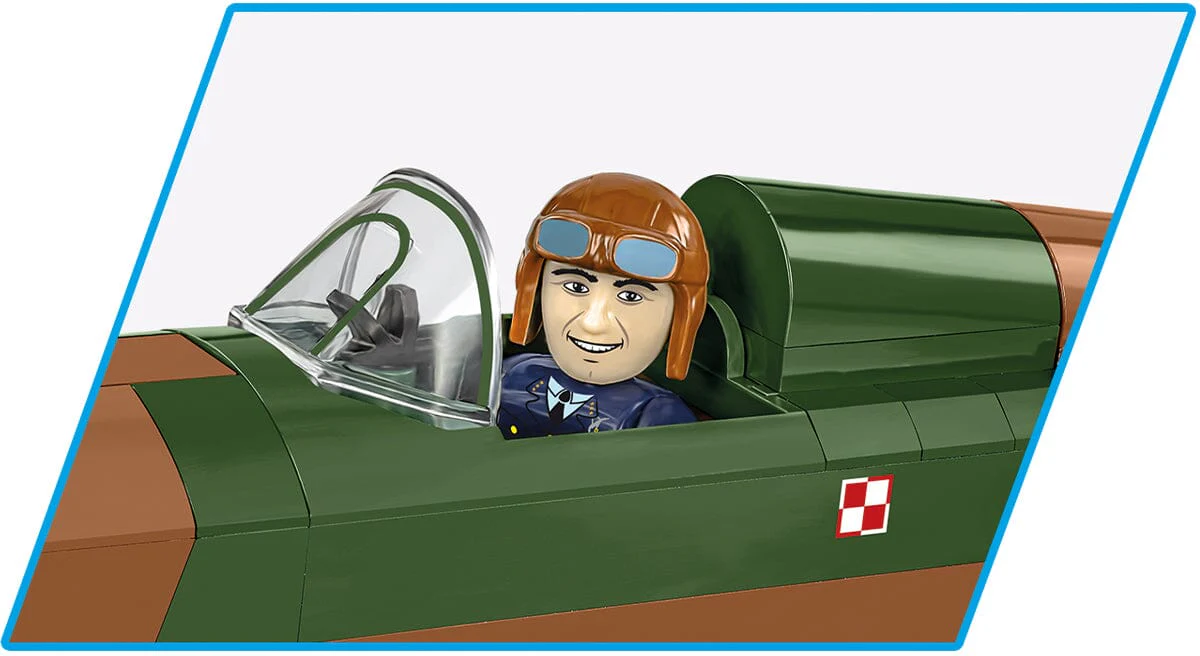 Hawker Hurricane No.302 Sgn. RAF plane brick model - COBI 5762 - 375 bricks - Image 5