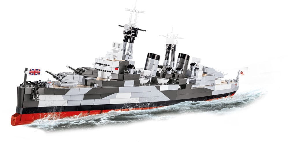 HMS Belfast ship brick model - COBI 4844 - 1517 bricks - Image 6