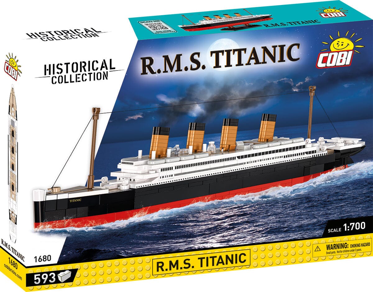 RMS Titanic brick model ship - COBI 1680 - 593 bricks - Image 6