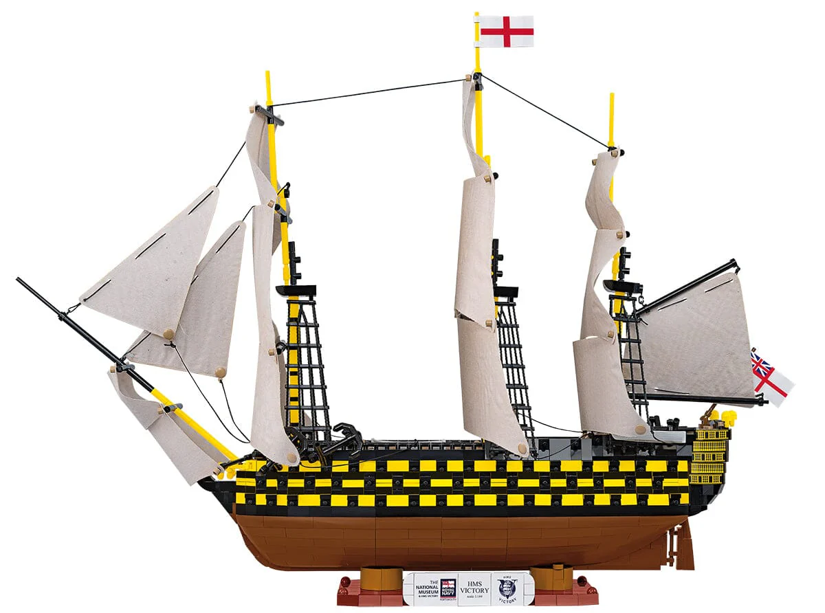 HMS Victory brick warship model - COBI 20096 - 2380 bricks - Image 2
