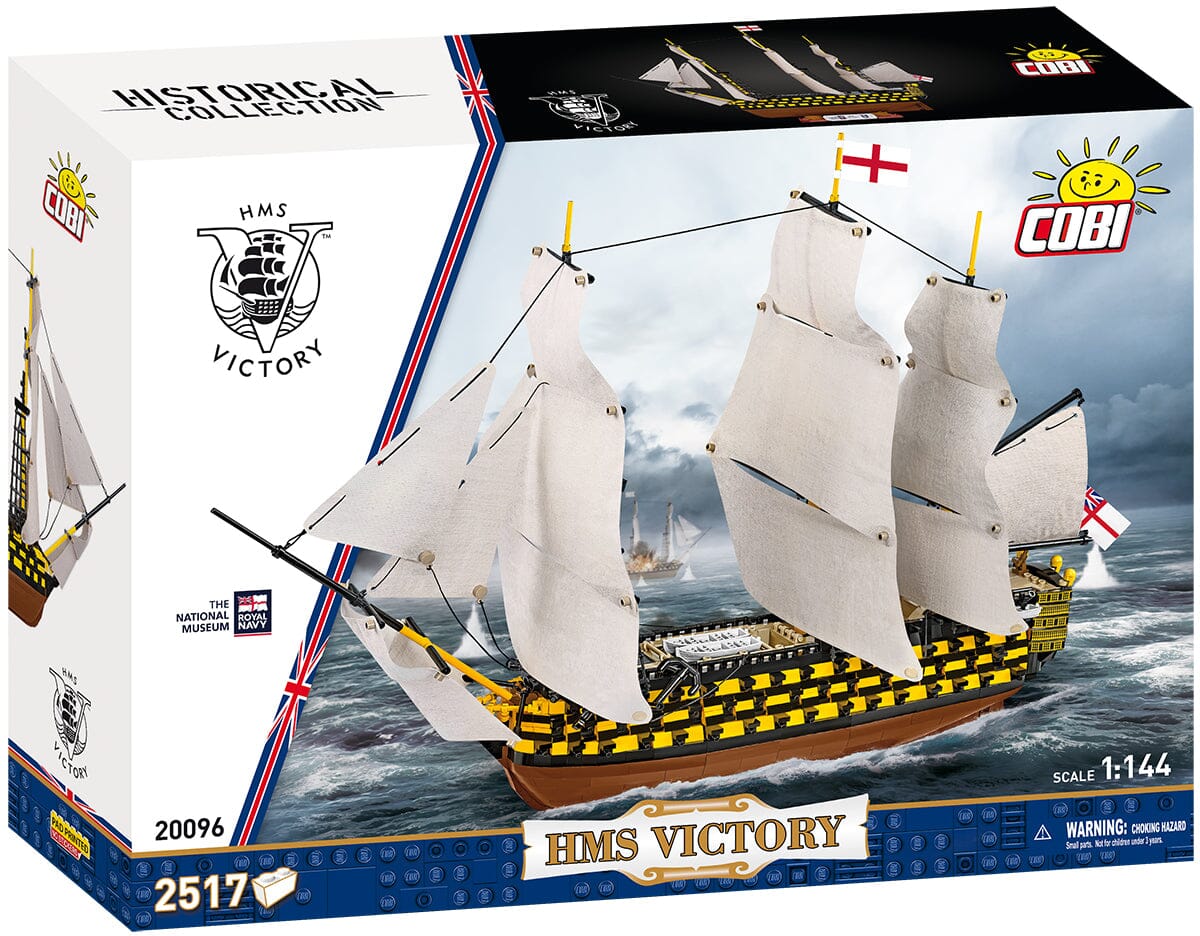 HMS Victory brick warship model - COBI 20096 - 2380 bricks - Image 7