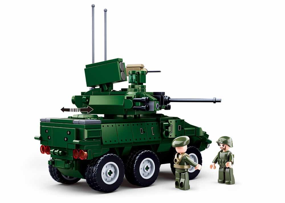 Infantry combat vehicle brick model - Sluban M38-B0753 - 382 bricks - Image 3