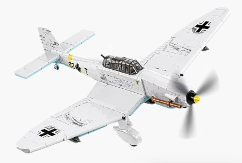 Junkers Ju 87D-3 Stuka brick plane model - COBI 5768 - 556 bricks - Image 10