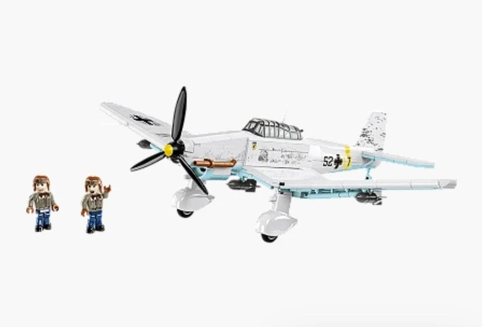 Junkers Ju 87D-3 Stuka brick plane model - COBI 5768 - 556 bricks - Image 9