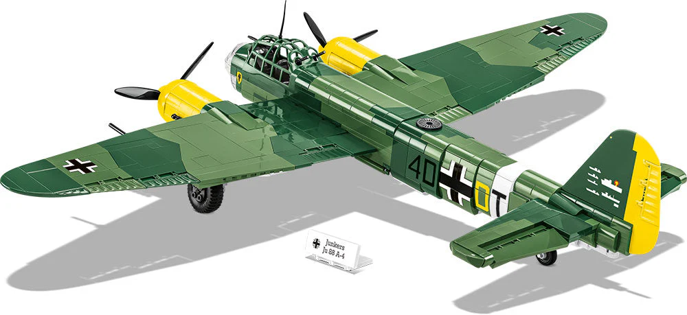 Junkers JU-88 plane brick model - COBI 5733 - 1160 bricks - Image 3
