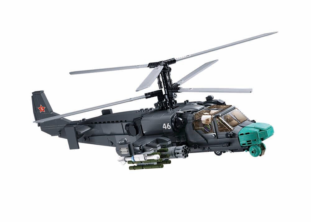 KA-52S brick model helicopter - Sluban M38-B1138 - 913 bricks - Image 2