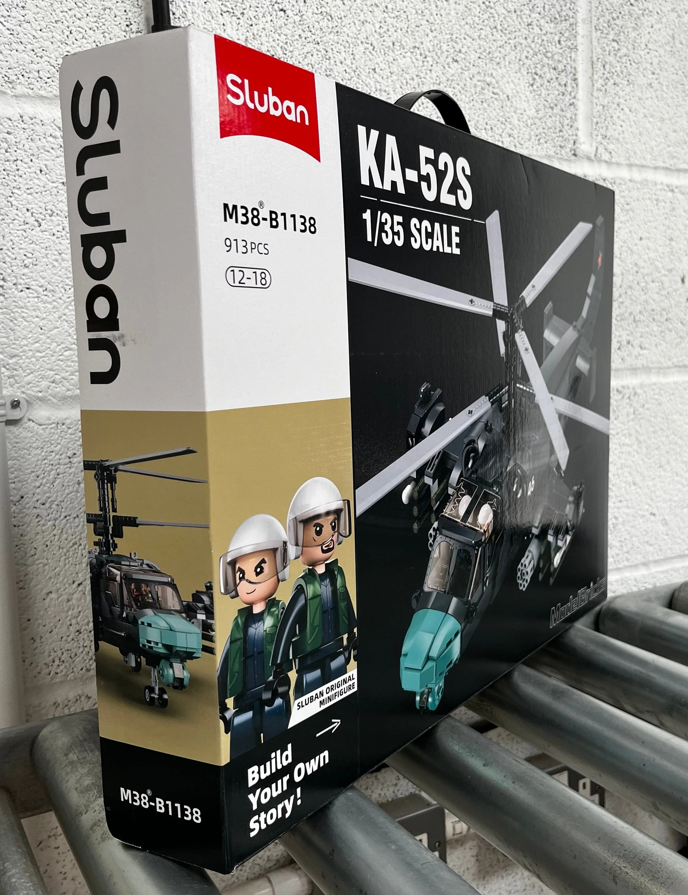 KA-52S brick model helicopter - Sluban M38-B1138 - 913 bricks - Image 8