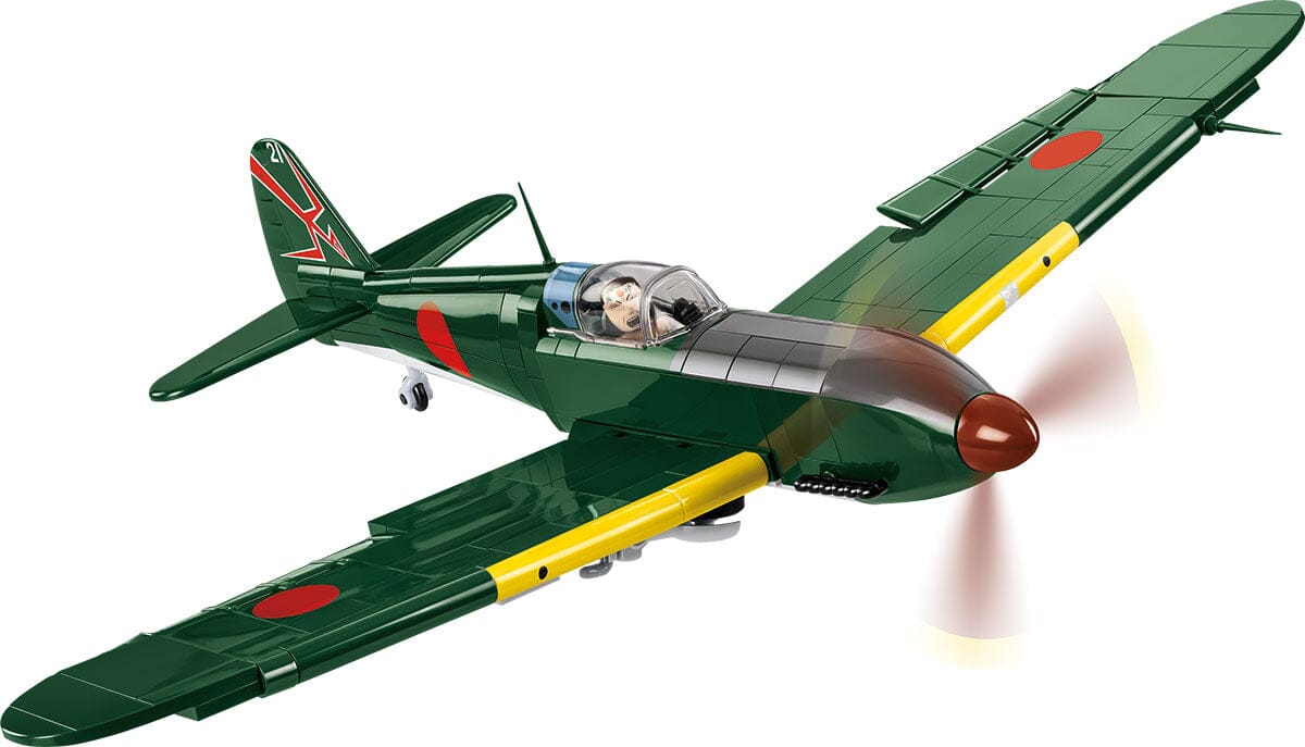 Kawasaki KI-61 - I Hien (Tony) brick plane model - COBI 5740 - 324 bricks - Image 4