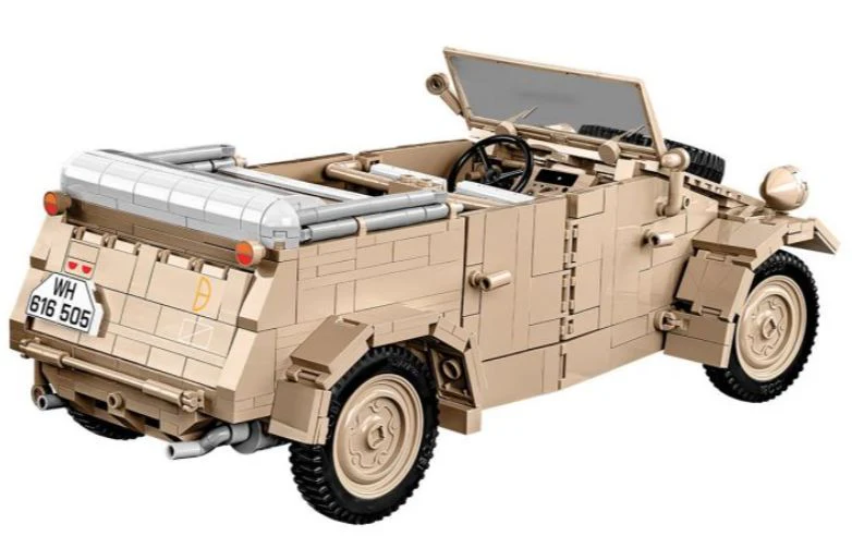 Kubelwagen - Typ 82 brick model - COBI 2803 - 1326 bricks - Image 2