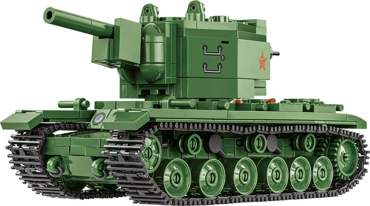KV-2 Soviet brick tank model - COBI 2731 - 510 bricks