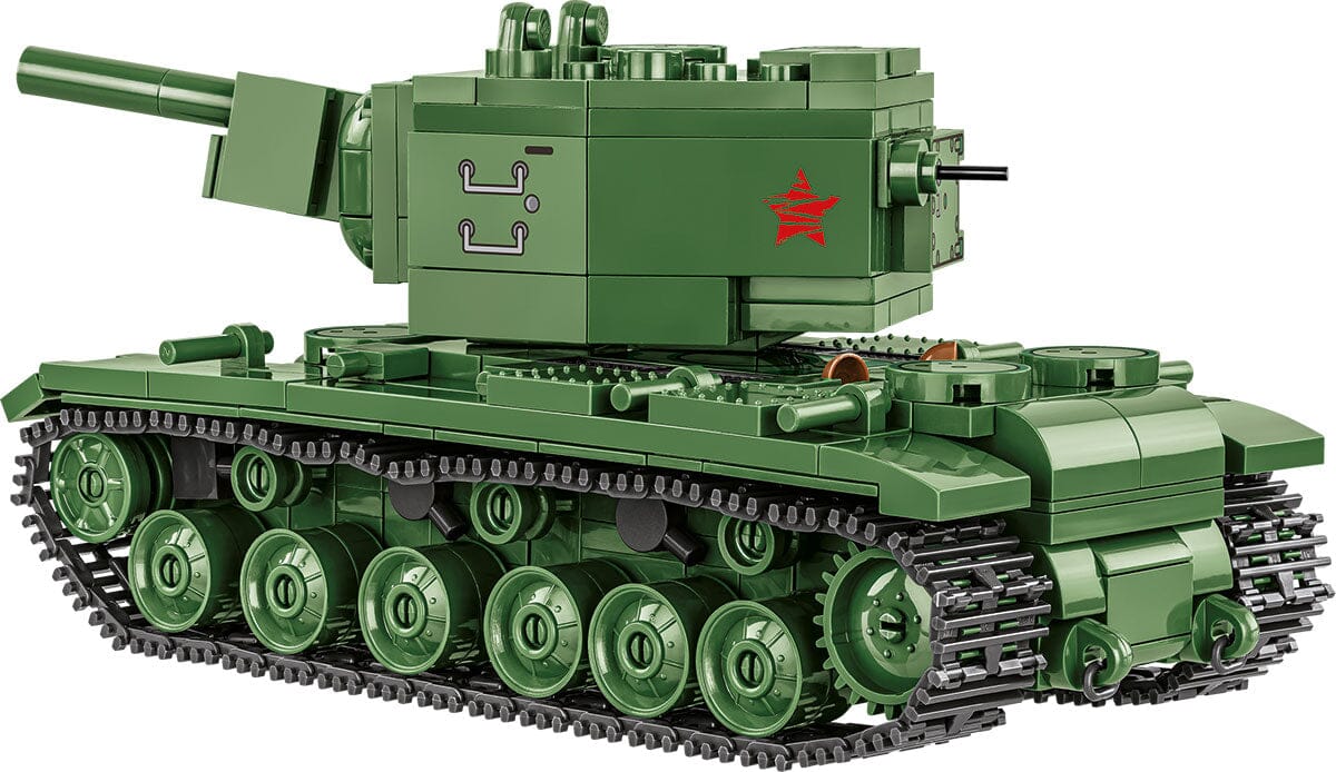 KV-2 Soviet brick tank model - COBI 2731 - 510 bricks - Image 2