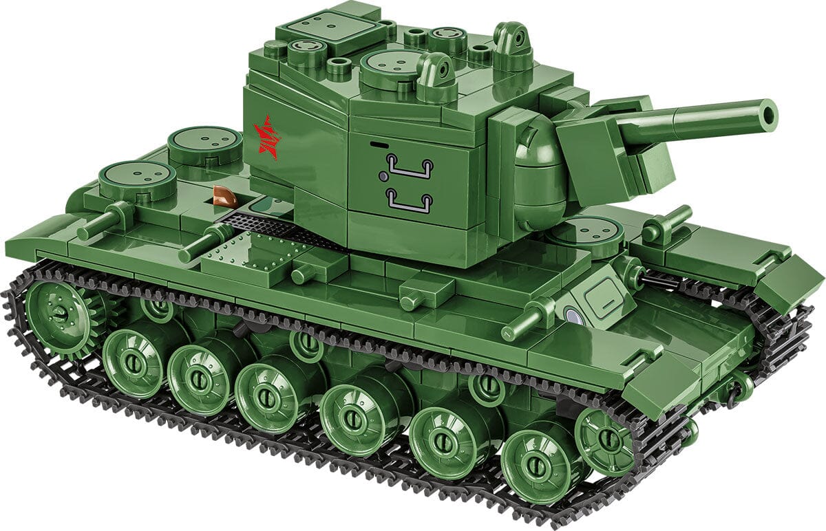 KV-2 Soviet brick tank model - COBI 2731 - 510 bricks - Image 3