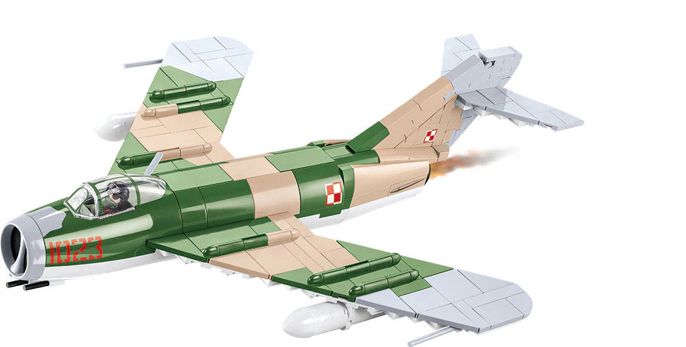 LIM-5 Polish Air Force 1959 brick plane model - COBI 5824 - 575 bricks - Image 3