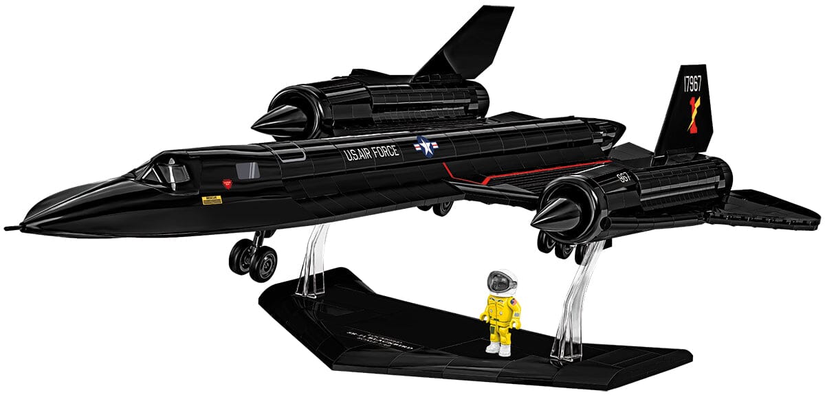 Lockheed SR-71 Blackbird brick aircraft model - COBI 5891 - 1330 bricks - Image 3
