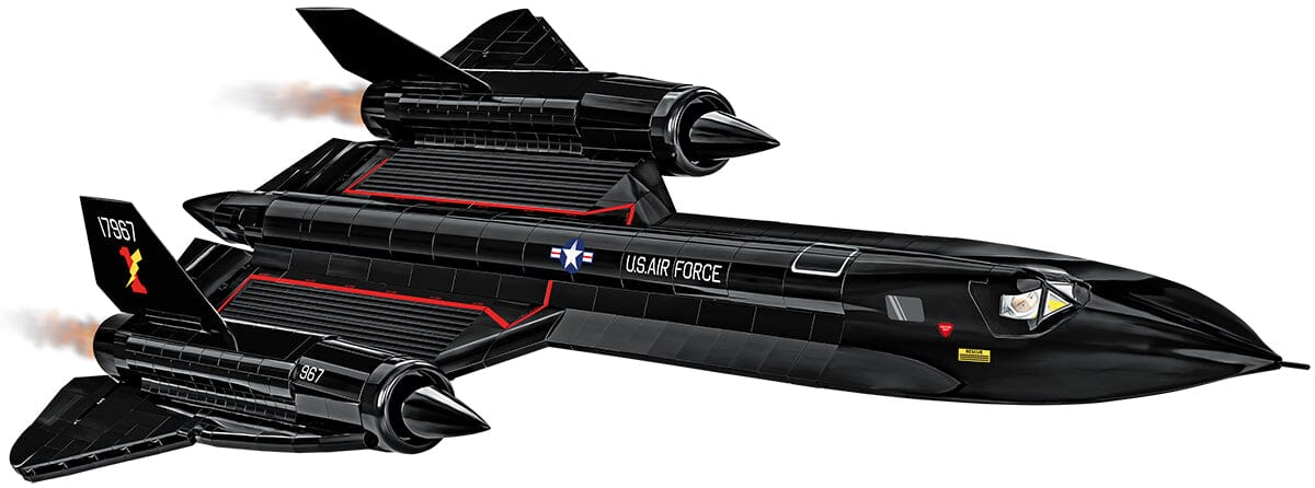Lockheed SR-71 Blackbird brick aircraft model - COBI 5891 - 1330 bricks - Image 4