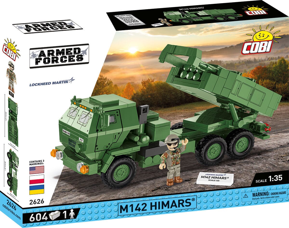 M142 Himars high mobility rocket sytem brick model  - COBI 2626 - 604 bricks - Image 2