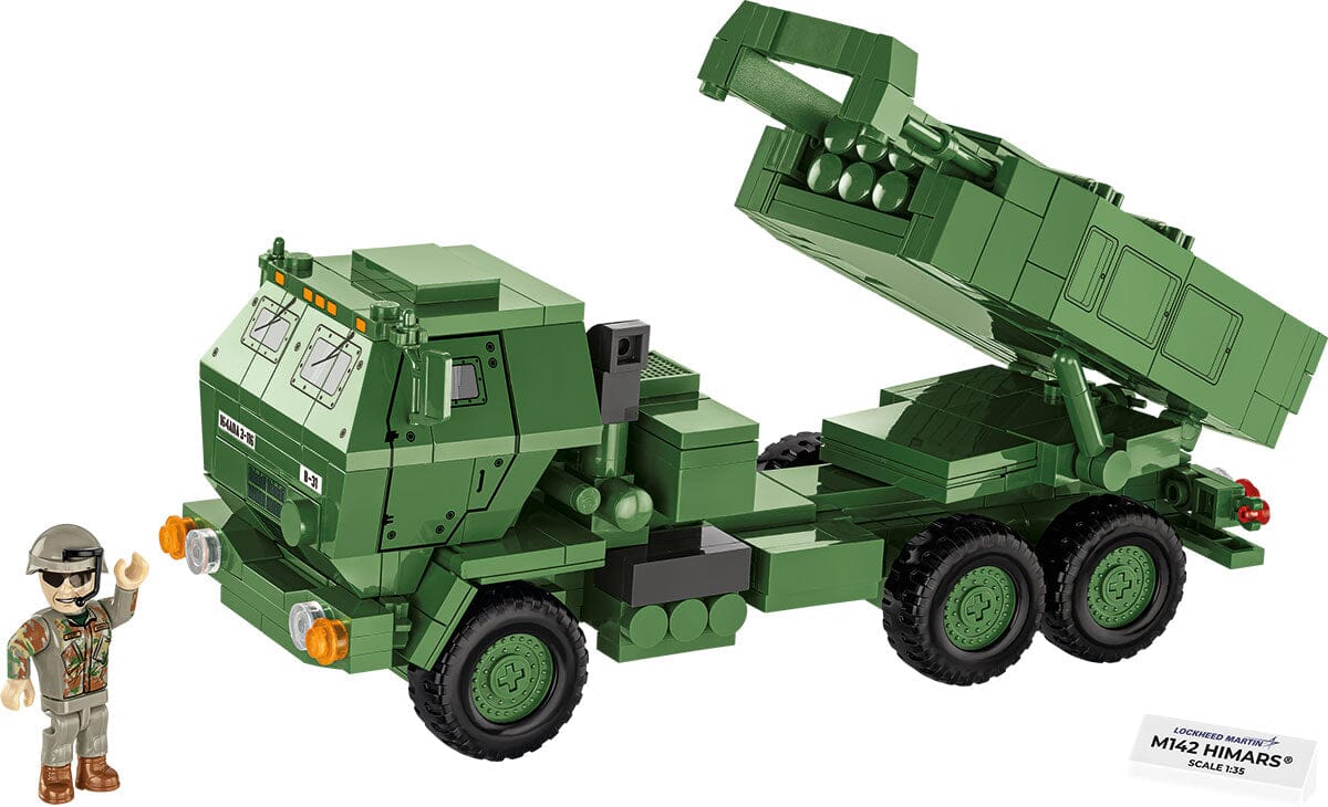 M142 Himars high mobility rocket sytem brick model  - COBI 2626 - 604 bricks - Image 5