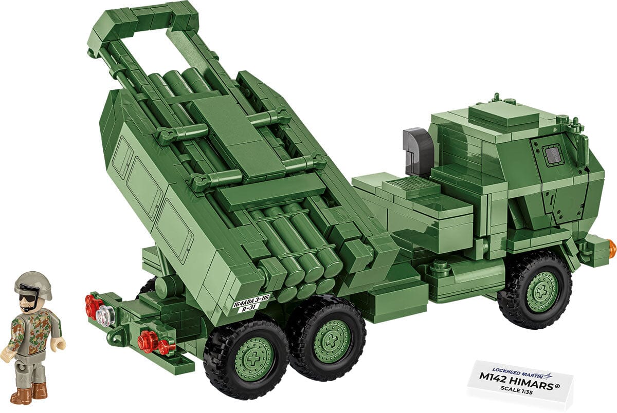 M142 Himars high mobility rocket sytem brick model  - COBI 2626 - 604 bricks - Image 6