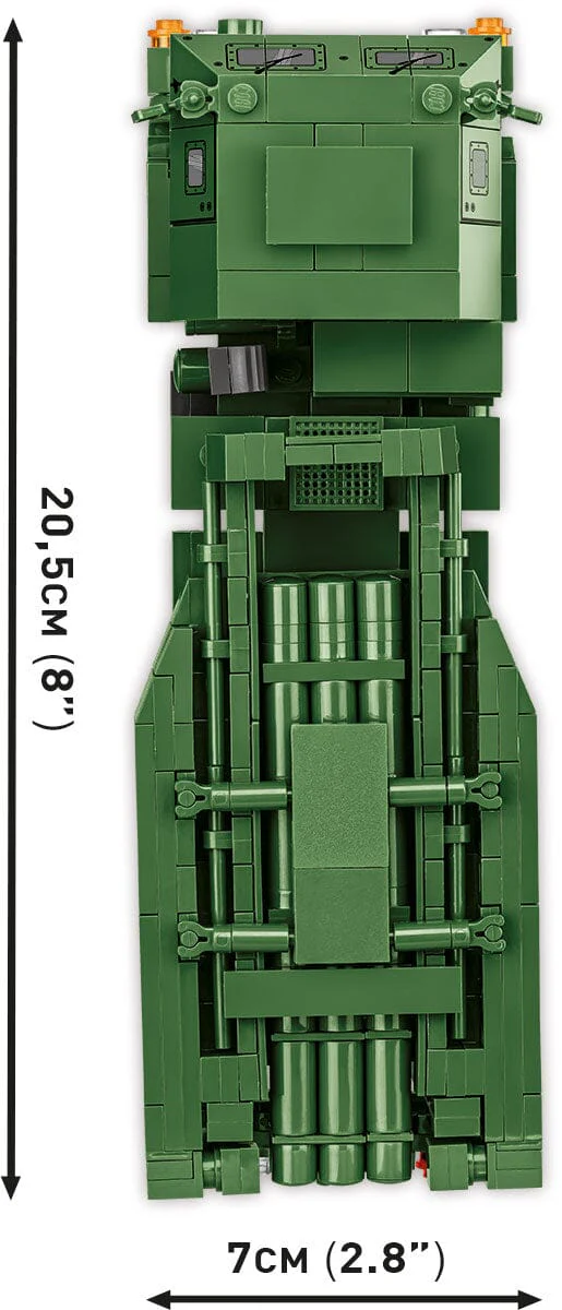 M142 Himars high mobility rocket sytem brick model  - COBI 2626 - 604 bricks - Image 7