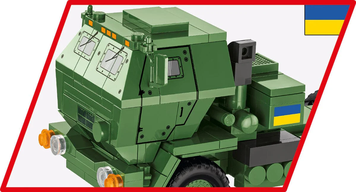 M142 Himars high mobility rocket sytem brick model  - COBI 2626 - 604 bricks - Image 9